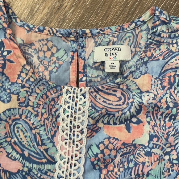 Girls 6x dress.  Crown & Ivy - Picture 2 of 2